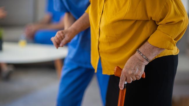 The viability of many aged care homes is under threat without policy changes that make wealthier older Australians pay more for their care, a new report says. Picture: istock