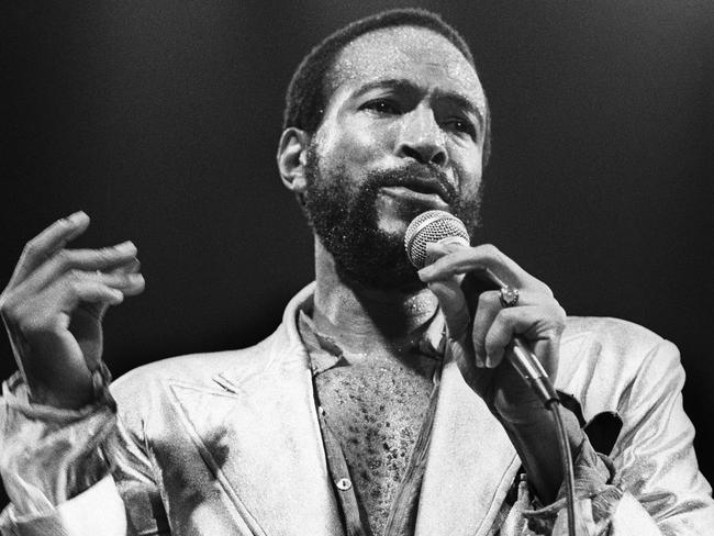 Marvin Gaye performs on stage at De Doelen, Rotterdam, Netherlands, 1st July 1980. (Photo by Rob Verhorst/Redferns)