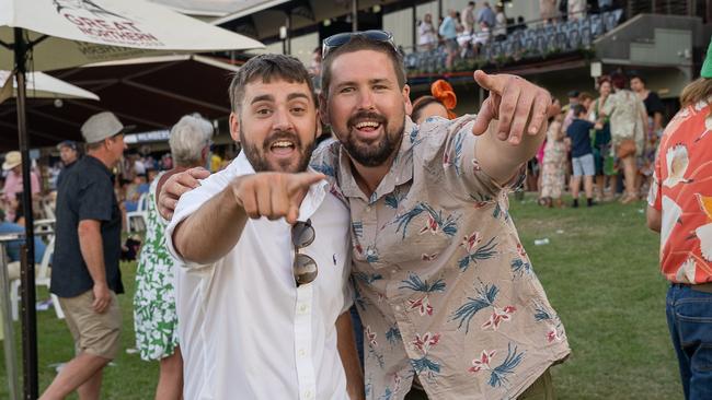 Revellers continue their celebrations after the 2023 Darwin Cup. Picture: Pema Tamang Pakhrin