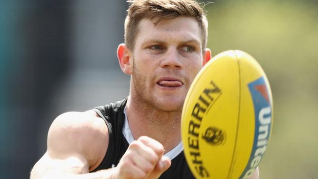 Taylor Adams at training this week. Picture: Getty Images