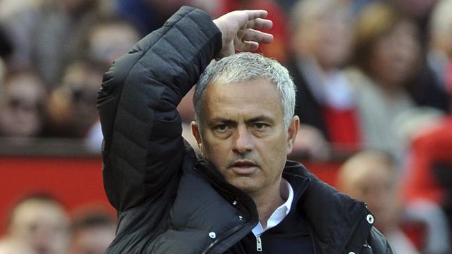 Manchester United manager Jose Mourinho