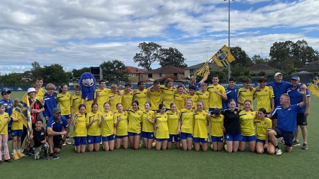 Belrose-Terrey Hills Raiders won the U13 girls and U14 boys Champion of Champions grand finals. Picture: Katrina May