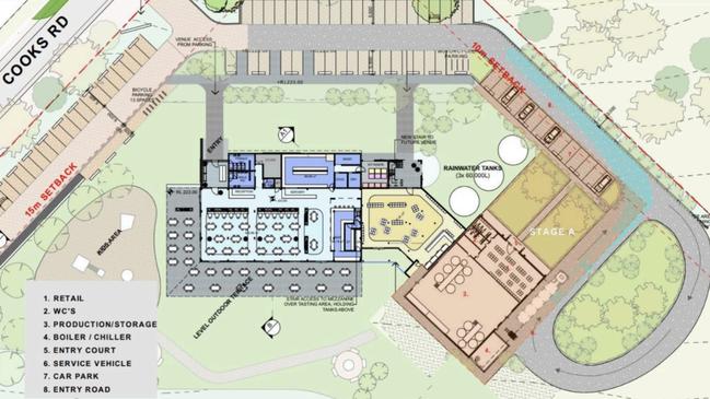Stage two of Beerfarm's development application at Glenworth Valley will see it include a 280-seat tap house, restaurant and events venue. Picture: supplied