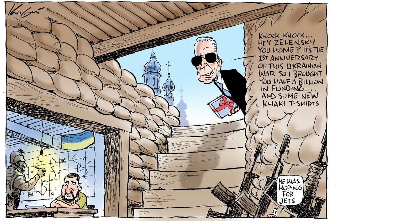 Biden drops in to show support for Ukraine KidsNews