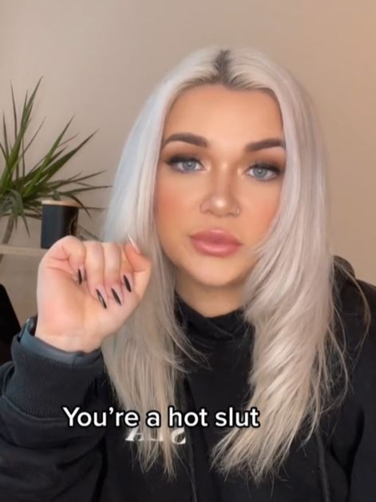 It is now used as a compliment. Picture:TikTok/jessiehallettt