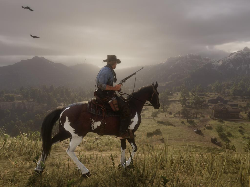 A fistful of dollars and a quickdraw pistol is all you need to explore this brave new world. Picture: Red Dead Redemption II