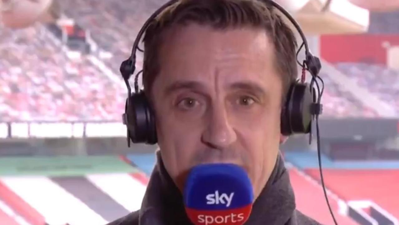 England legend Gary Neville unleashed on the breakaway plans.