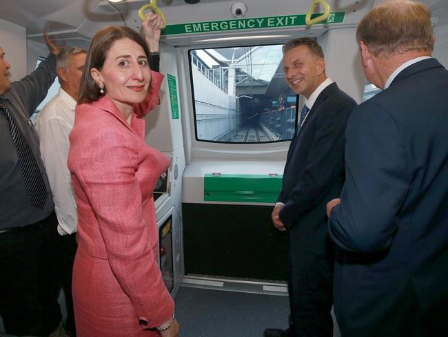 Premier Gladys Berejiklian could be forced to do what she said she would never do and strike a deal with the minor parties and independents. Picture: Toby Zerna