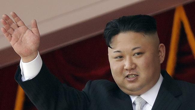 Unleash the subs: Kim Jong-un. Picture: AP