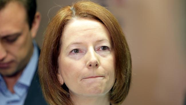 Julia Gillard. Picture: Bruce Long