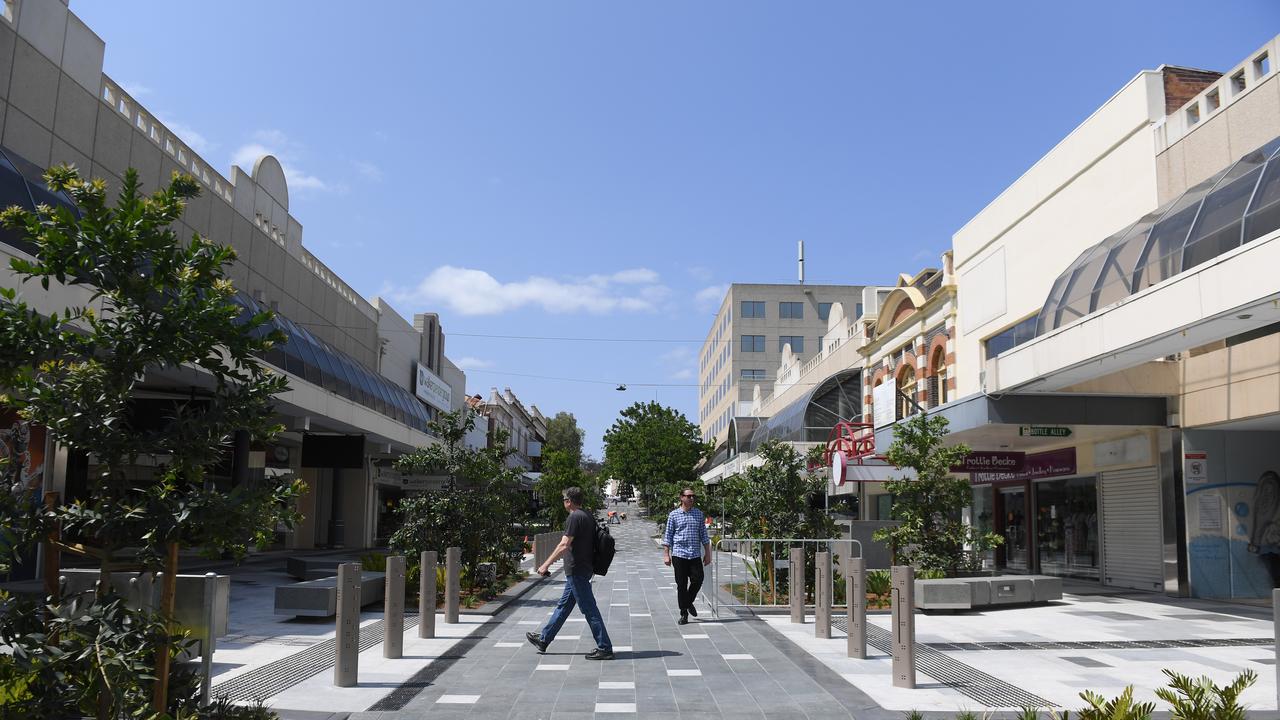 Official opening of the first stage of Nicholas Street development.