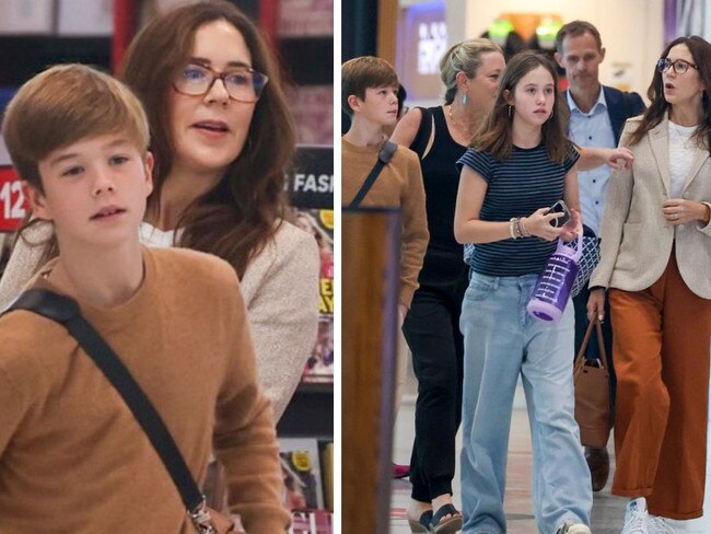 Princess Mary at Sydney Airport