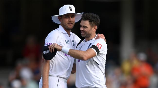 James Anderson and Stuart Broad