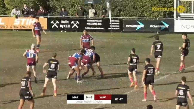 Replay: Langer Trophy quarter finals - Marsden SHS vs Wavell SHS