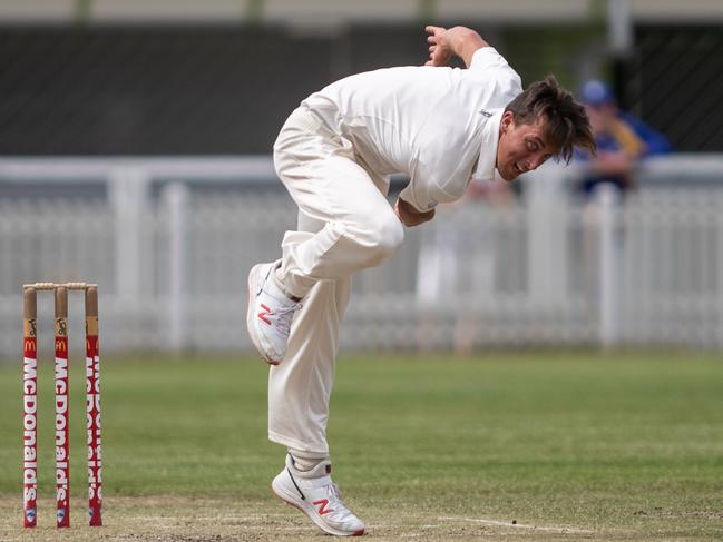 Zak Honeybrook in action back in 2018. (AAP Image / Julian Andrews).