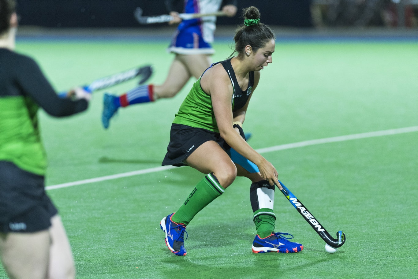 Taylah Budd of Norths against Rangeville in Toowoomba Hockey COVID Cup women round four at Clyde Park, Friday, July 31, 2020. Picture: Kevin Farmer