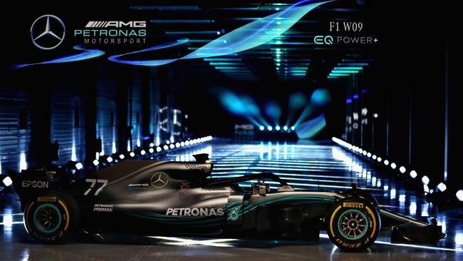 F1 reveal! Mercedes unveil the new W09 car they hope will win world ...