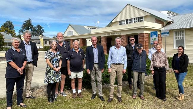 Federal Member for Page Kevin Hogan announced $885,000 of funding for The Casino Drill Hall precinct.