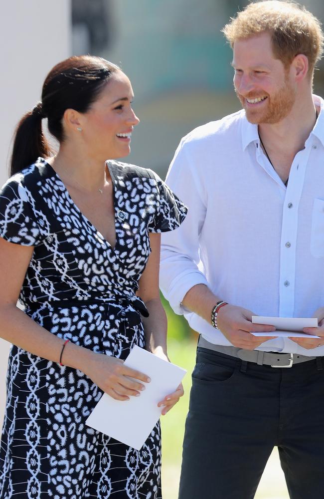 The beaming couple at the Justice Desk initiative in Nyanga township. Picture: Getty Images