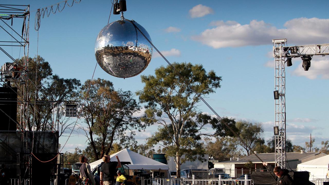 Disco comes to Wee Waa in 2013. Picture: News Corp Australia.