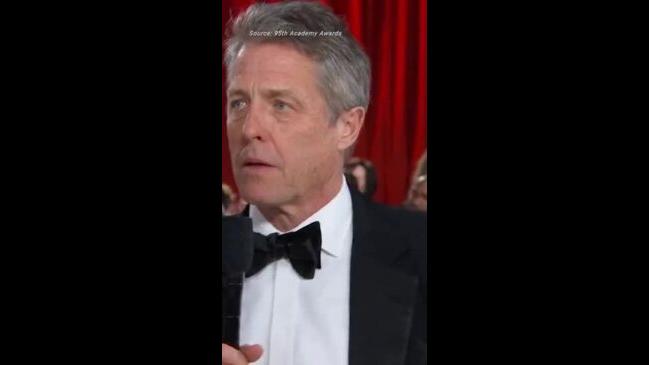 Hugh Grant called out for being ‘rude’ to interviewer on Oscars red carpet