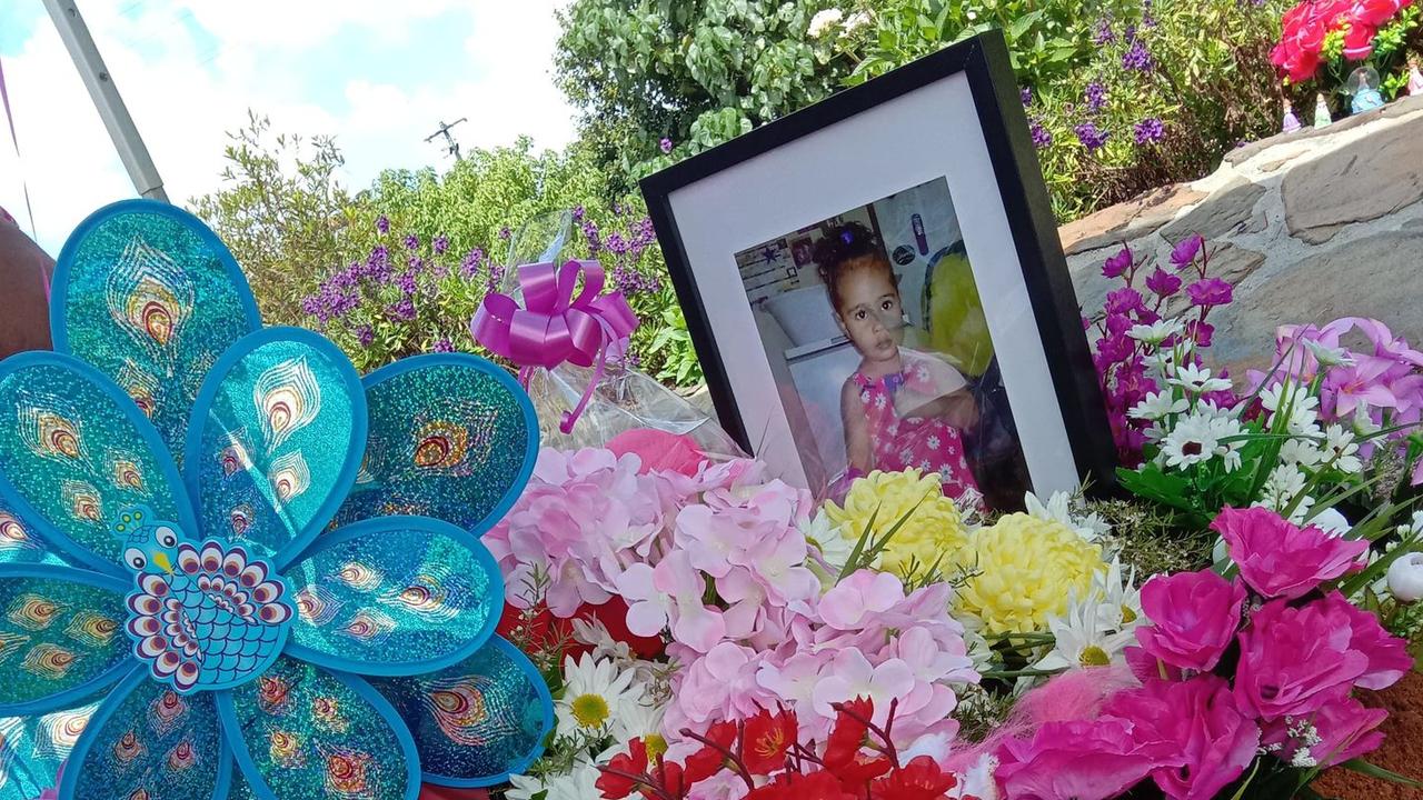 More than six months after Kaydence’s remains were found in an unmarked grave, the two-year-old was laid to rest in Tully North Queensland on Gulngay Country on September 4, 2020.