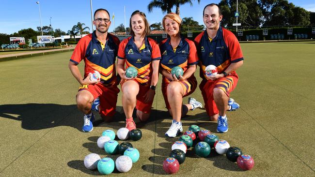 SA’s men’s and women’s teams will take on the cream of the nation’s lawn bowlers at Ettalong, NSW. Picture: Keryn Stevens