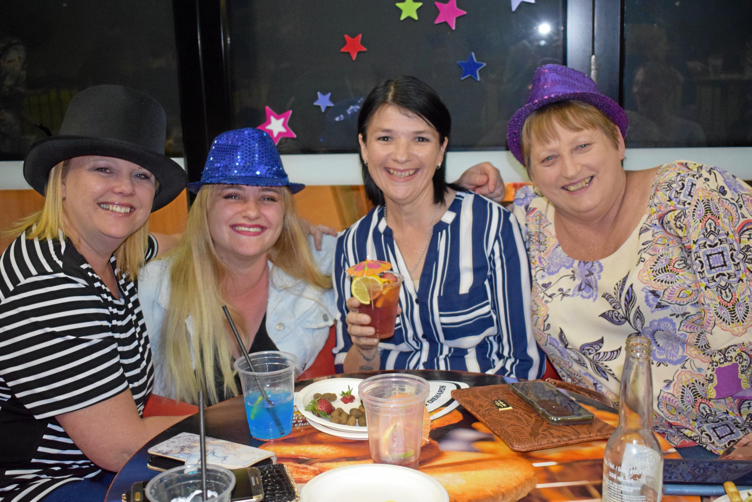 Carmen Evans, Keah Hall, Shianne Butler and Lizzie Harvey. Picture: Emily Bradfield