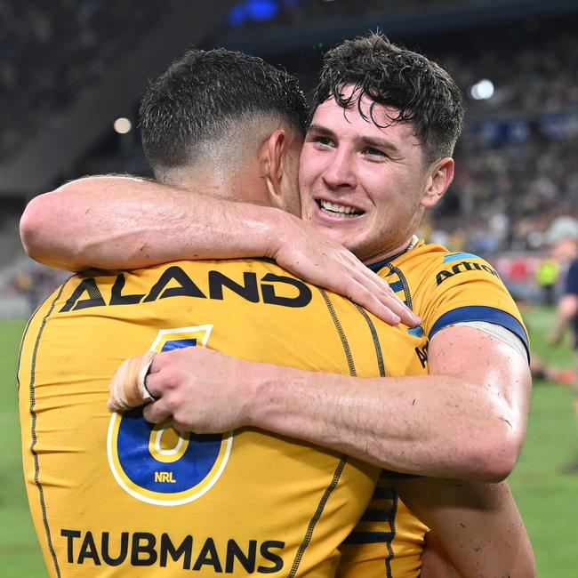 Brown and Moses took the Eels to their first grand final since 2009.