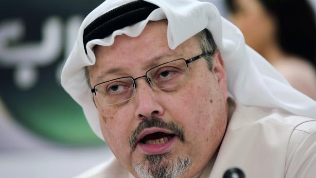 Murdered Saudi journalist Jamal Khashoggi. Picture: AP