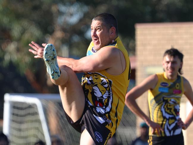 Fevola in action last weekend. Picture: David Crosling