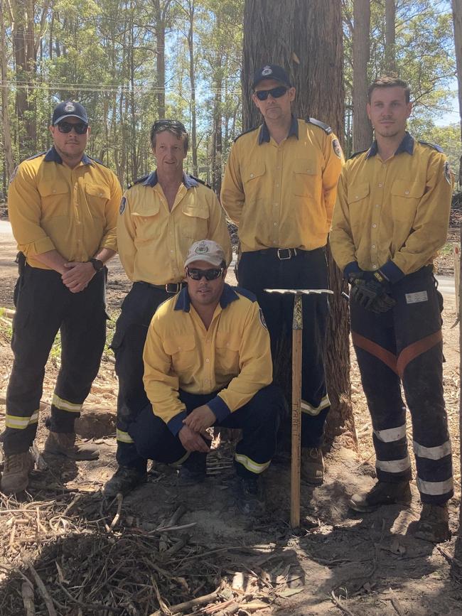 RFS crew involved in the William Tyrrell search.