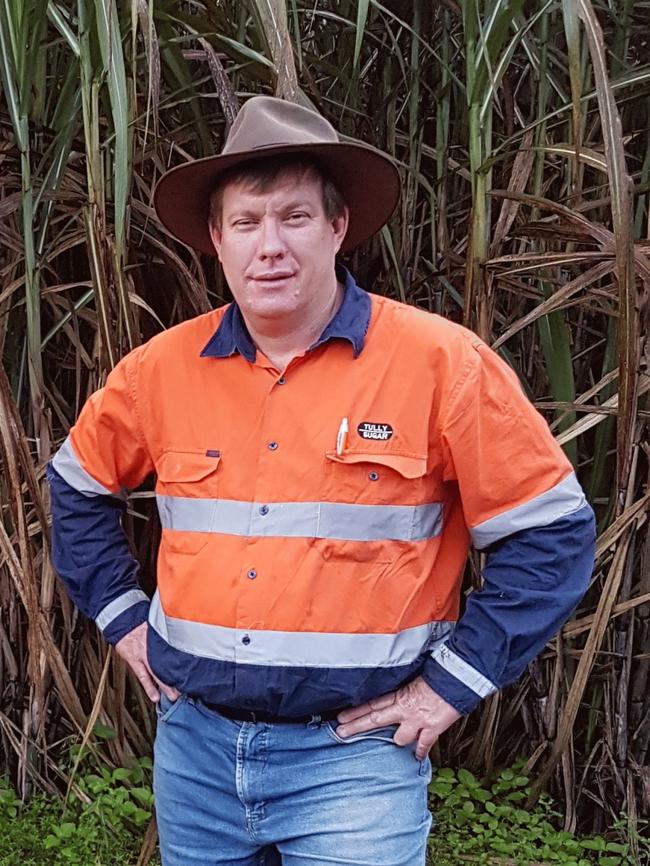 Greg Shannon works in the sugar industry in Tully.