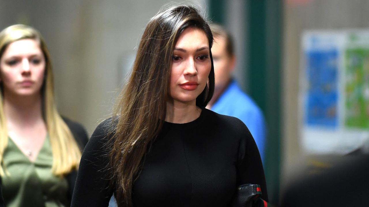 Jessica Mann arrives for the trial of Harvey Weinstein. Picture: Johannes Eisele / AFP