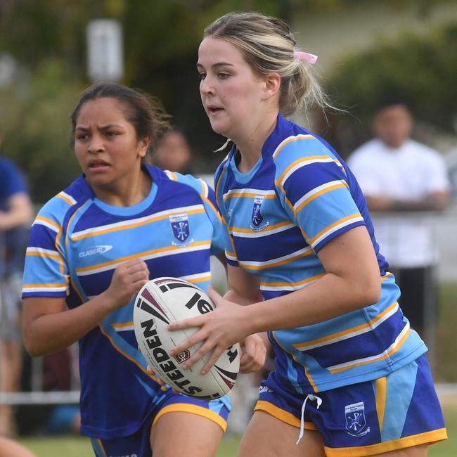 Women's game between Kirwan High and St Margaret Mary's College at Kirwan High. Picture: Evan Morgan