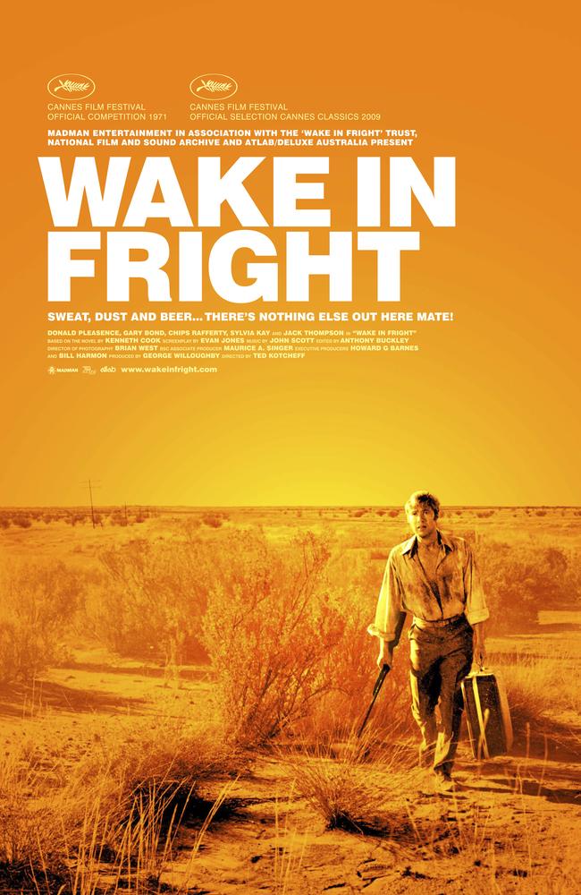 Poster for Wake in Fright, 1971. Picture: Supplied