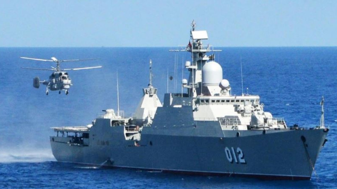 A frigate of the type Vietnam has deployed to the Spratly Islands. Source: Vietnam’s People’s Navy.