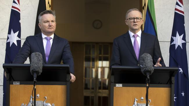 Climate Change and Energy Minister Chris Bowen will represent Australia at COP27, giving Anthony Albanese more time to prepare for the G20 summit in Bali. Picture: NCA NewsWire / Gary Ramage