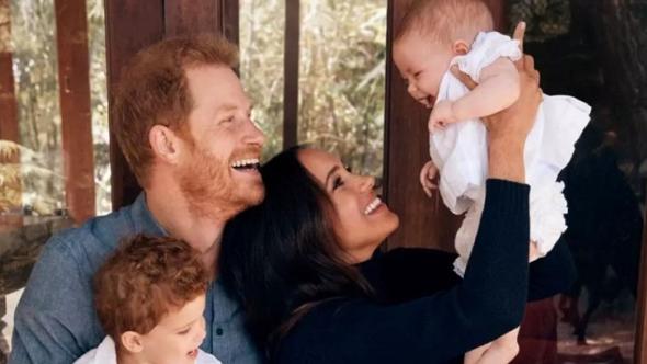 Harry says he wants his children to ‘feel at home’ when overseas, which can’t happen ‘if there is no possibility to keep them safe when they are on UK soil’. Picture: Alexi Lubomirski/Handout/The Duke and Duchess of Sussex