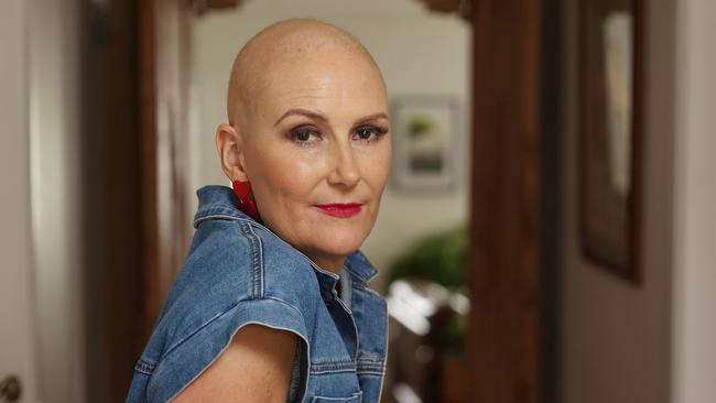 5/12/24: Caitlin Delaney has had ovarian cancer for eight years and desperately wants to see treatments developed in future for this deadliest of cancers. John Feder/The Australian.