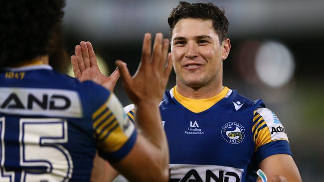 Mitchell Moses is set to sign a rich new deal with the Parramatta Eels. Picture: Matt Blyth/Getty Images