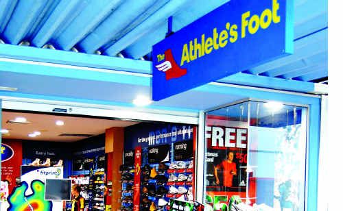 Athlete's foot hot sale sneaker store