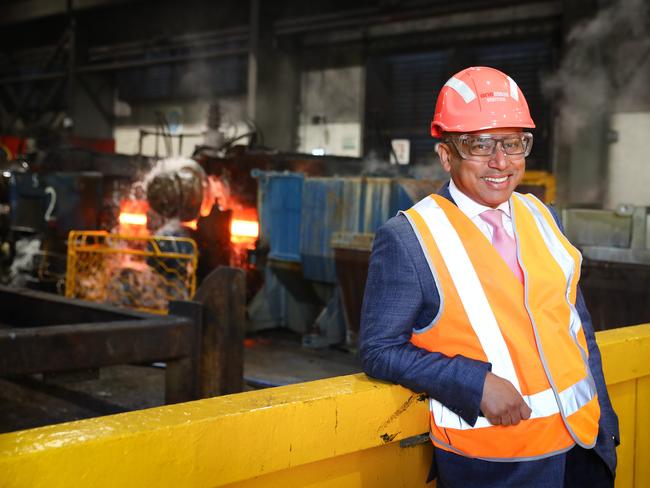 Sanjeev Gupta, executive chairman of the GFG Alliance. Picture: Renee Nowytarger / The Australian