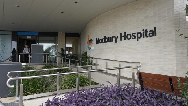 Modbury Hospital. Picture: NCA NewsWire / Dean Martin