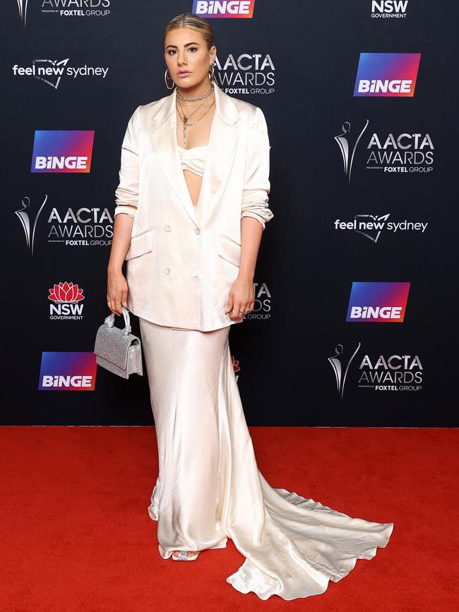 Emily De Margheriti attends the 2022 AACTA Awards. Picture: Brendon Thorne