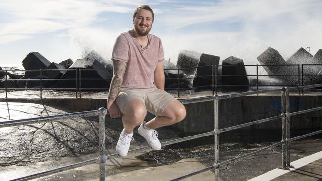 Veteran Kane Hall at Wollongong Harbour. He is heading up a dedicated support centre for mental and physical wellbeing. Picture: Simon Bullard.