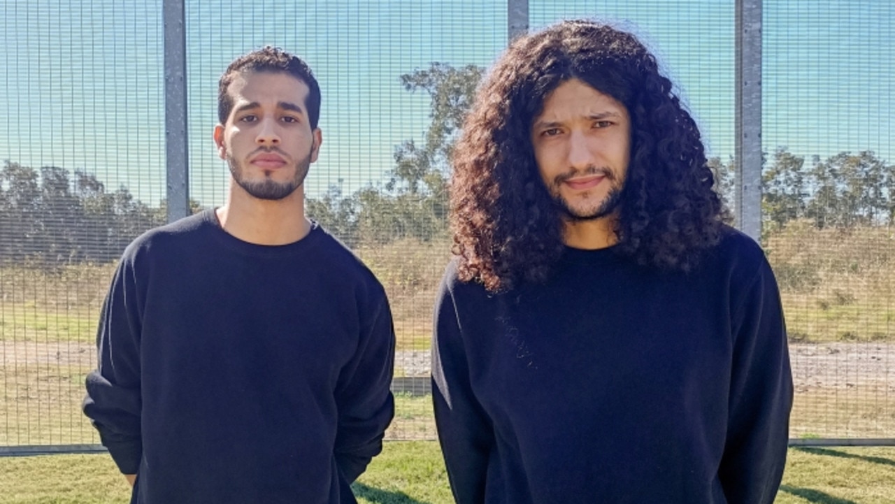 Adnan Choopani (left) and his cousin Mehdi have been in detention for more than eight years. Picture: Supplied