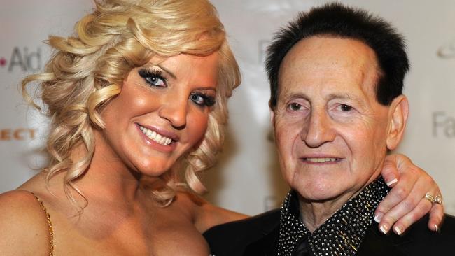 Brynne and Geoffrey Edelsten in happier times.