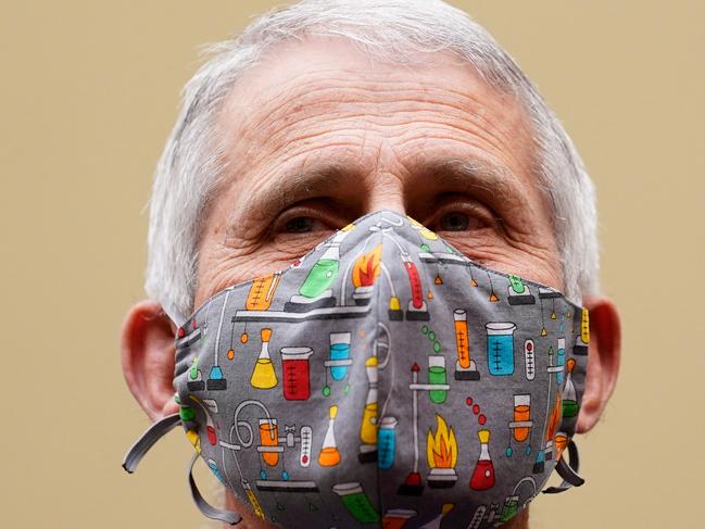 Dr. Anthony Fauci, America's top infectious disease expert, has weighed in on Australia’s vaccine rollout. Picture: AFP