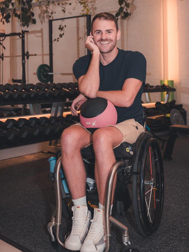 Shane Hryhorec established the gym after noticing a lack of inclusive places. Picture: Supplied